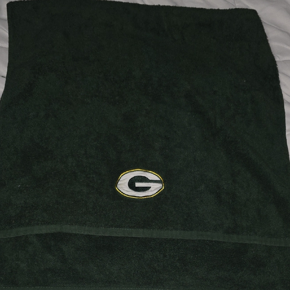 Green Bay Packers Green Bath Towel